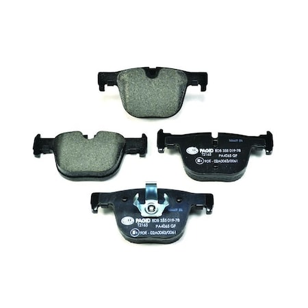 Pagid Brakes Disc Brake Pad, 355019781 355019781